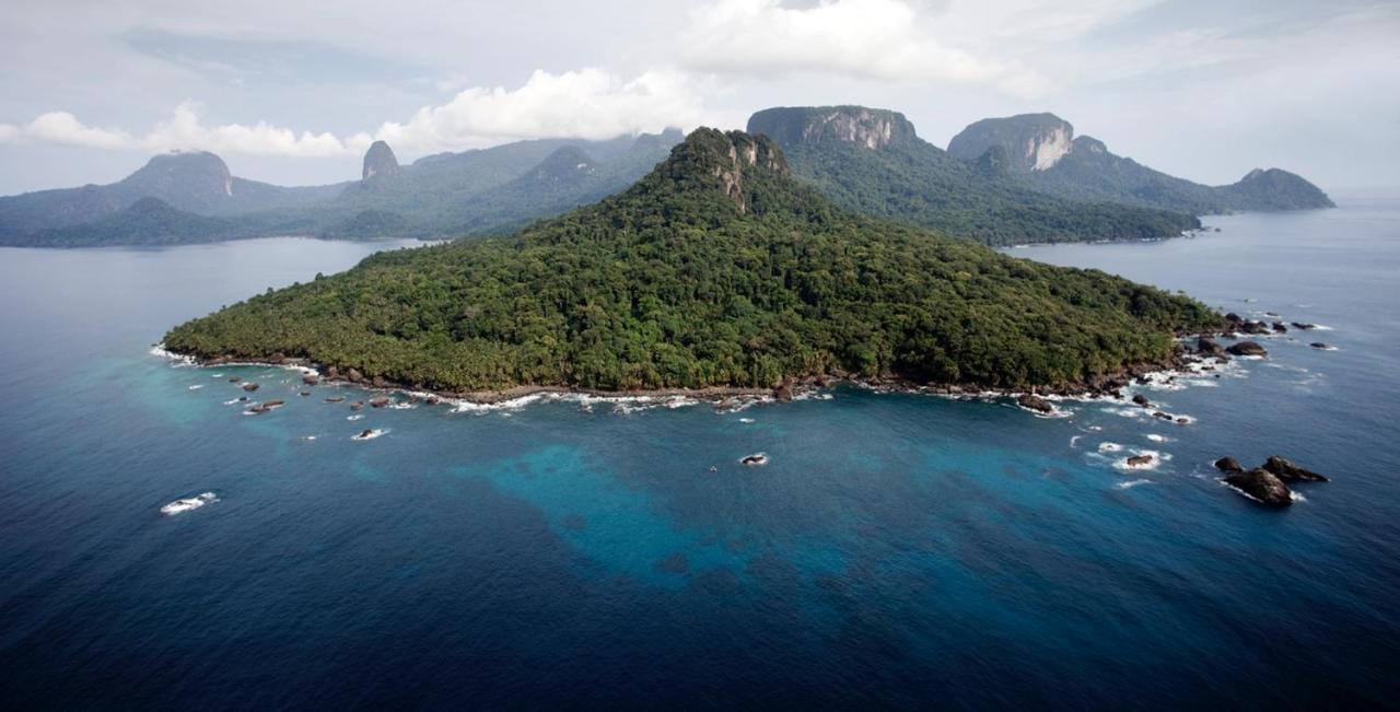 World'S View Wild Camping Salaszoi, Principe Island Santo António Exteriör bild