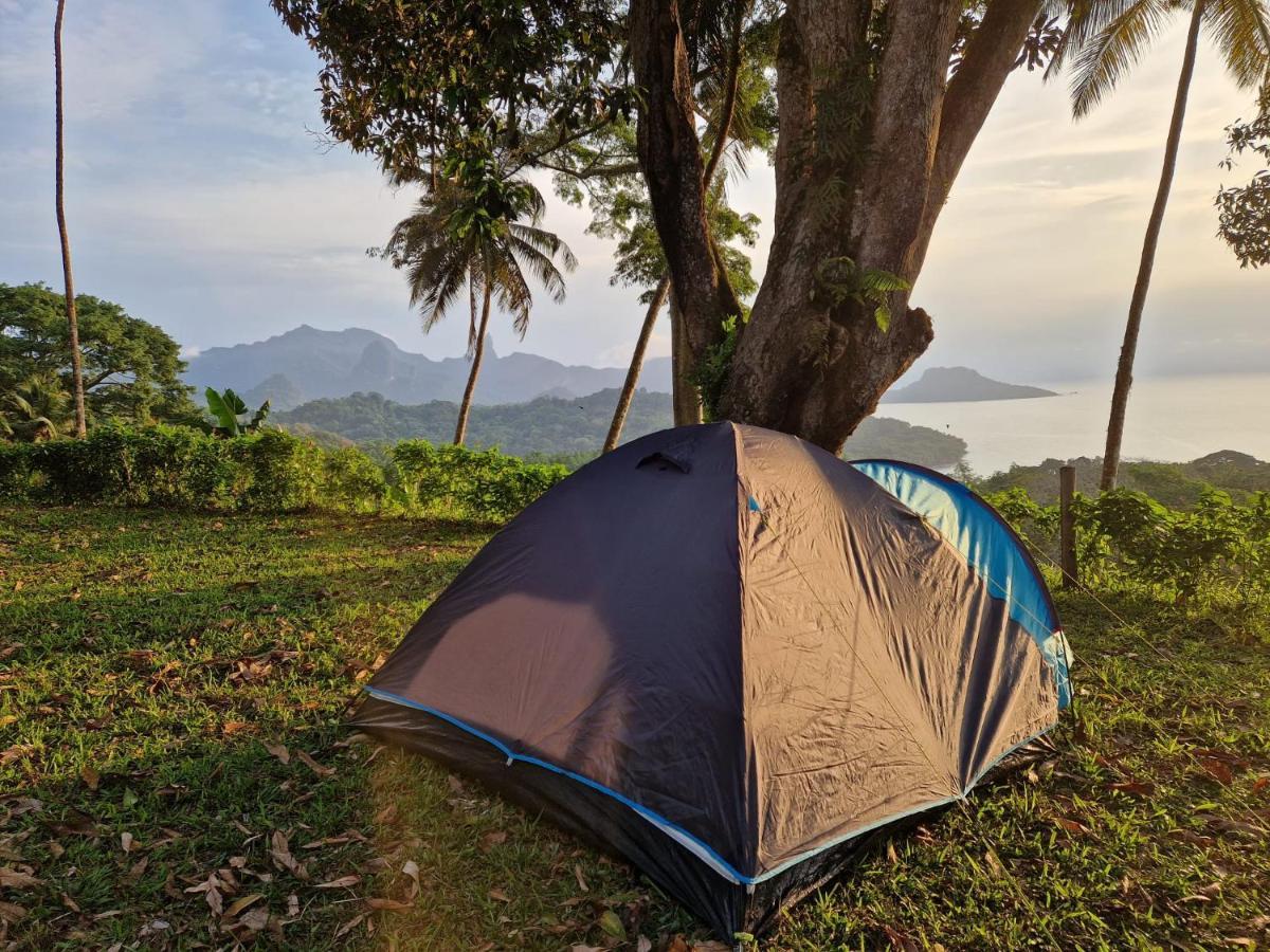 World'S View Wild Camping Salaszoi, Principe Island Santo António Exteriör bild